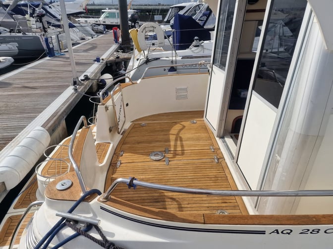 Stern entrance