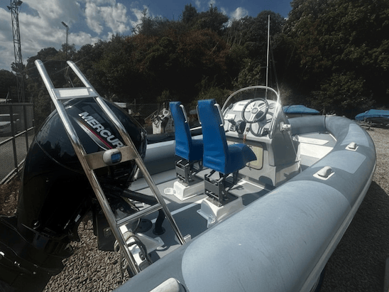 starboard stern RIB